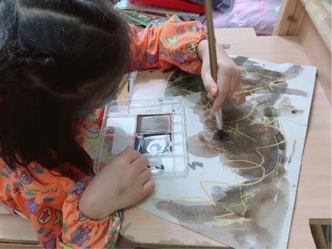 小蘭 - 特殊孩童藝術教學
（上課時間1小時或1.5小時，針對學生需求設計不同課程）