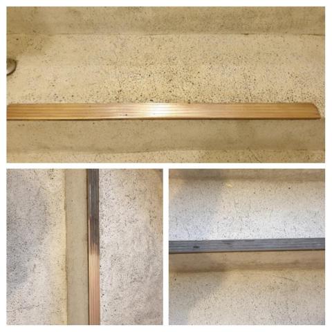 黃傳益 - 樓梯防滑銅條清潔