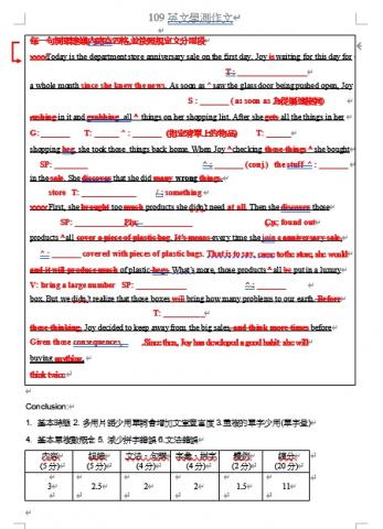 Mika 英文家教一對一💕一對二 - 109學測 作文試寫