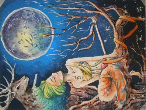 IVY鄧 - 複合媒材插畫
(鉛筆 色鉛筆 粉彩 水彩 各式筆類)