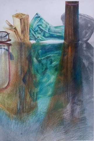 IVY鄧 - 鉛筆色鉛筆素描