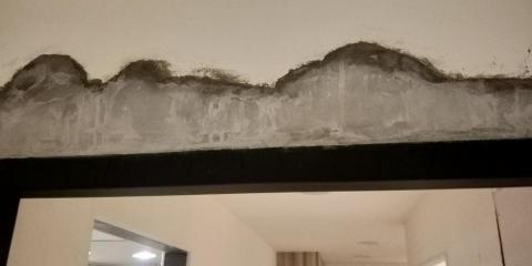 晴鏵修繕--施作面--天地牆水泥-角木架設-屋頂防水-油漆 - 門柱灌漿-水泥修牆門