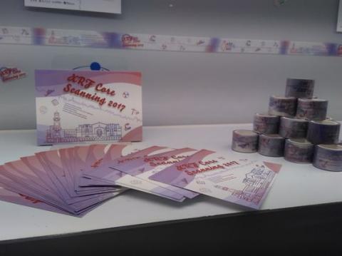 卓邑設計 - XRF Core Scanning 2017. 會議紀念品。
