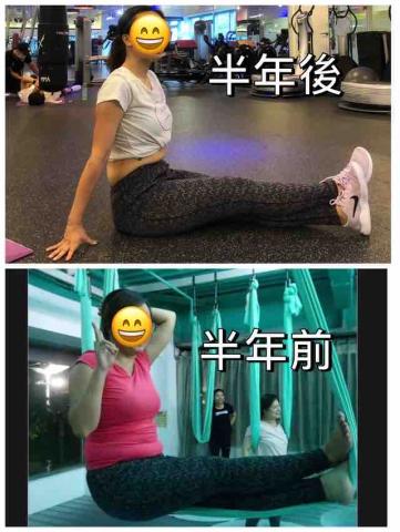 Frank - 半年前66公斤，透過重量訓練及飲食控制半年後，53公斤！