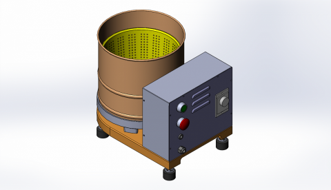 仕揚機構設計 - 脫油機