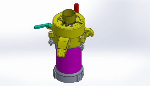 仕揚機構設計 - 磨豆米機