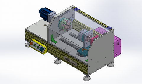 仕揚機構設計 - 臥式扭力測試機
