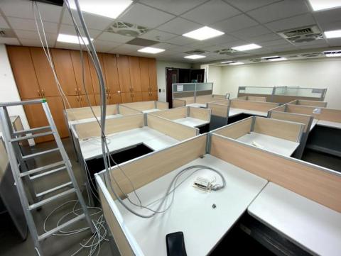 艾奎其資訊工程有限公司 - 新設辦公室佈線