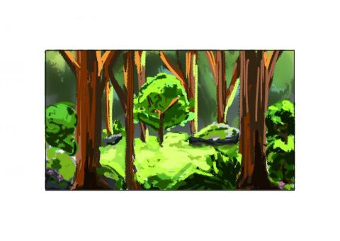 Xieyixiu - 插畫(場景上船後顏色失真，沒有這麼螢光)