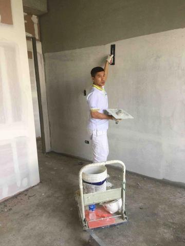 宏沁工程 - 遠雄中和牆壁批土