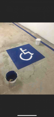 宸恩油漆整修工程 - 車線道施工