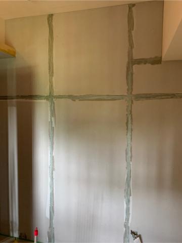 酉財油漆工程 - 裝潢AB膠補洞