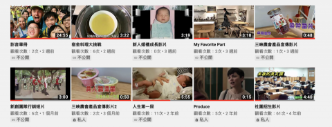 Billy Film Studio - 作品列表