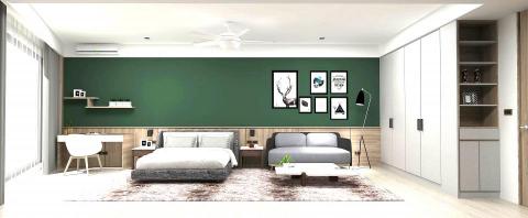 W.懷本室內裝修工程有限公司 - 住宅設計/臥房區