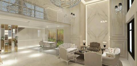 W.懷本室內裝修工程有限公司 - 接待會館設計/沙發區