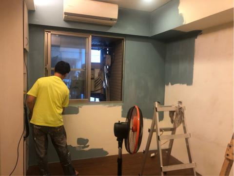 西乃山老屋翻新與修繕工程 - 油漆跳色 西乃山老屋翻新與修繕工程 - 油漆跳色