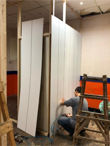 西乃山老屋翻新與修繕工程 - 簡易木作隔間
 西乃山老屋翻新與修繕工程 - 簡易木作隔間