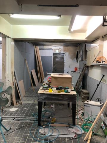 西乃山老屋翻新與修繕工程 - 水泥板防火隔間 西乃山老屋翻新與修繕工程 - 水泥板防火隔間