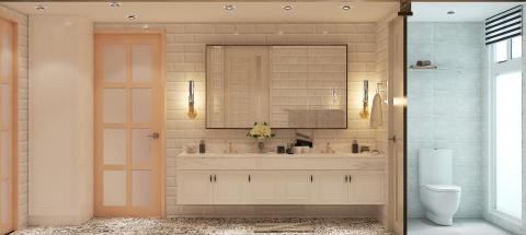 米凱伊室內設計有限公司 - 北歐-衛浴 米凱伊室內設計有限公司 - 北歐-衛浴