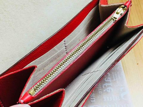 吳孟芸 - 手縫皮革長夾