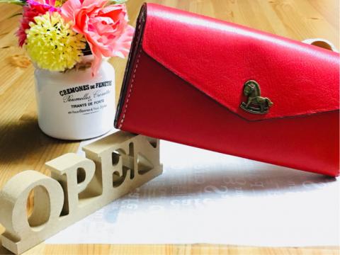 吳孟芸 - 手縫皮革長夾