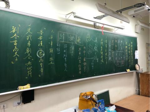 艾綸國文 - 高中國文課程板書
