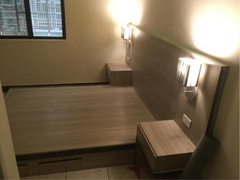 葉光銘 光木業室內裝潢 - 木作床組 床頭櫃