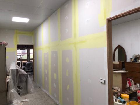 禾力油漆工程 - 隔間批土