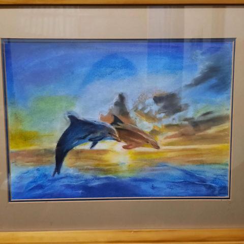 鴿子咕咕 - 粉彩創作