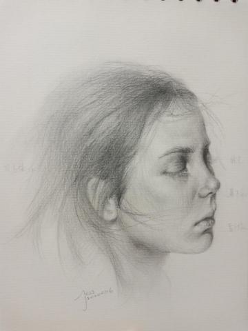 胡益彰 Jess Hu - 鉛筆素描02