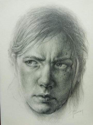 胡益彰 Jess Hu - 鉛筆素描04