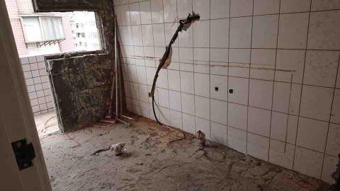 WNJ室內空間設計 - 廚房施工前