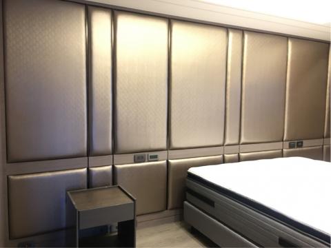 WNJ室內空間設計 - 繃布造型床頭設計