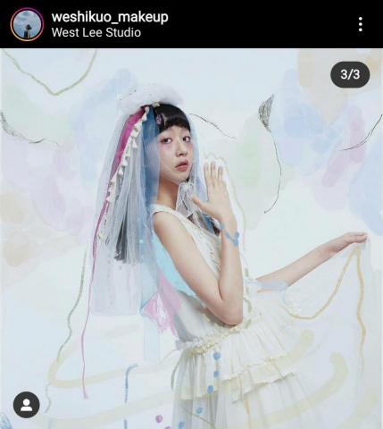 Weshikuo_makeup 妝髮師 - 日系空靈微厭世妝髪