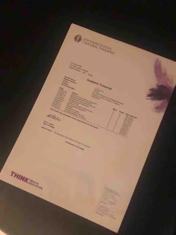 Shan的澳式按摩 - Ssnt畢業證書