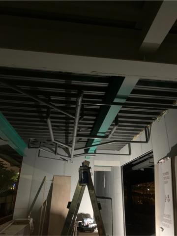 黃建彰 - 吊管施作