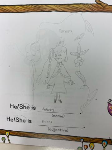 廖苡佟 - 學習簡單的形容詞 形容人