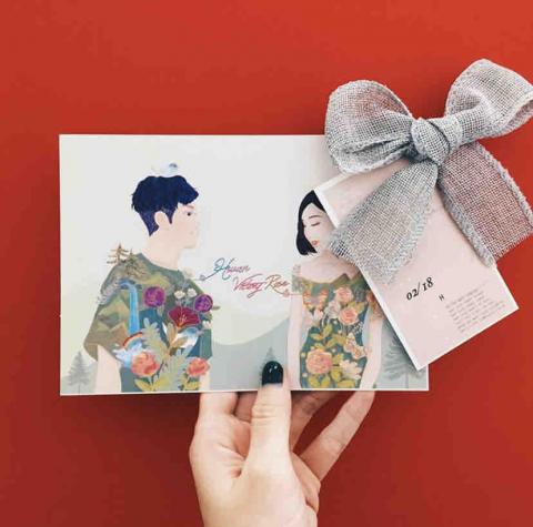 Maruko  - 喜帖設計 實體照