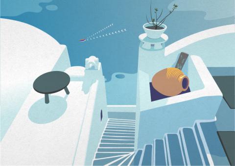 itzan - illustrator插畫