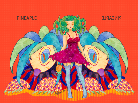 須摩子 - pineapple monster
1890px*1417px
2D數位插畫