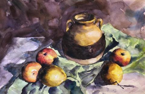 吳先生 - 水彩作品