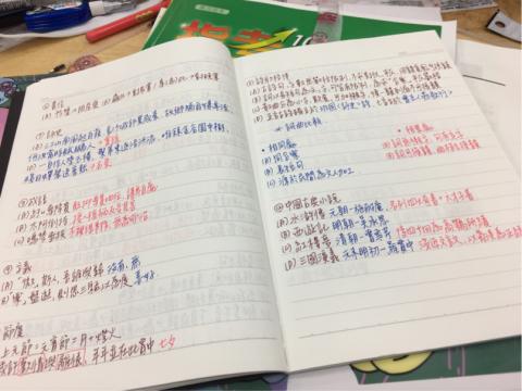 鍾宜莊 - 考試筆記範例