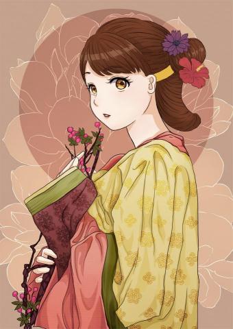 傅若天 - 彼岸紅

使用軟體：Ps