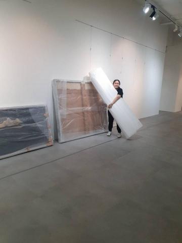 張庭禎 - 智騰設計 展覽現場佈展實況