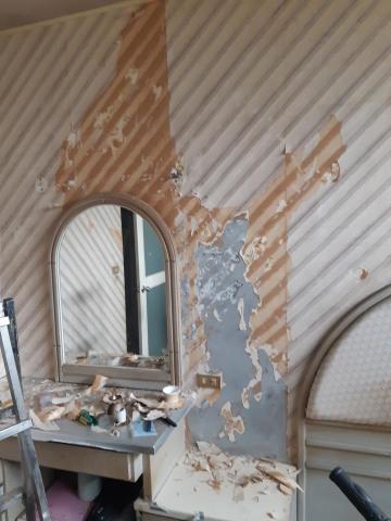 長豐 - 壁紙施工前