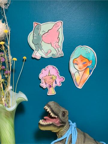 微君子 -  貼紙插畫設計