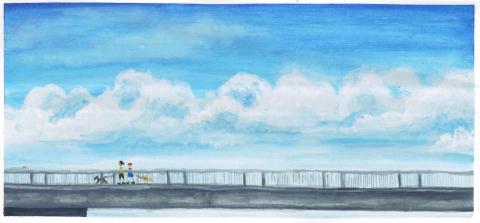 mg - 手繪明信片-水彩