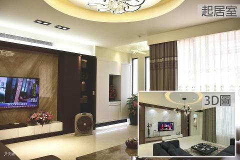 沃巢室內裝修設計有限公司 - 乾淨明亮的客廳，是業主最重視的元素