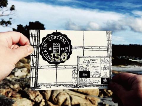 mg - 生日賀卡-代針筆
Adelaide Central Market