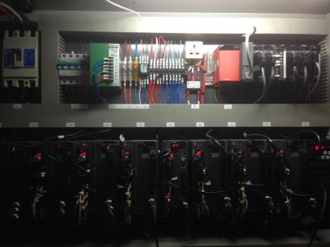 碩瑒之家 - 四站單線切割機_電控盤